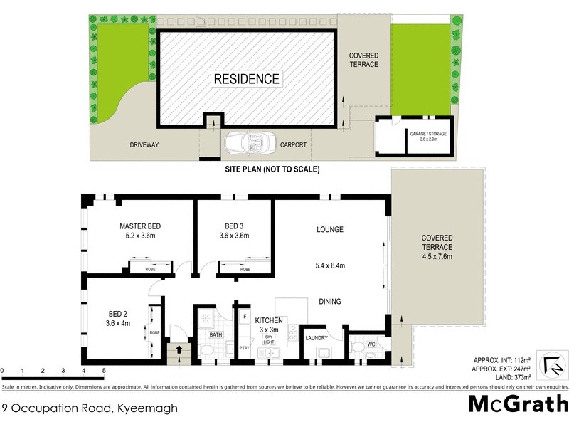 9 Occupation Road, Kyeemagh NSW 2216 Floorplan