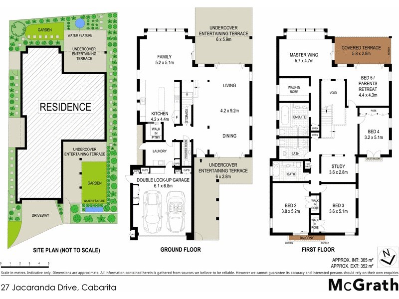27 Jacaranda Drive, Cabarita NSW 2137 Floorplan