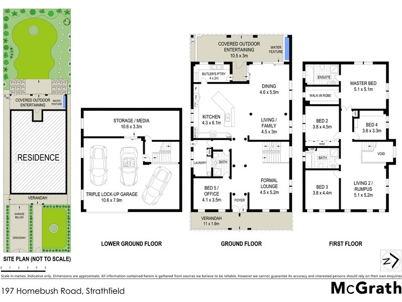 197 Homebush Road, Strathfield NSW 2135 Floorplan