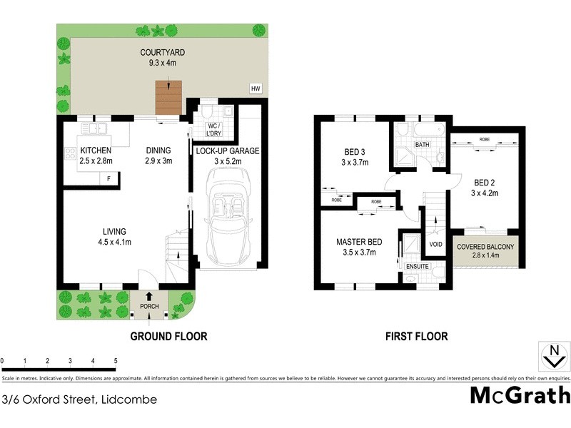 3/6 Oxford Street, Lidcombe NSW 2141 Floorplan