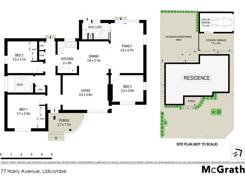 77 Harry Avenue, Lidcombe NSW 2141 Floorplan