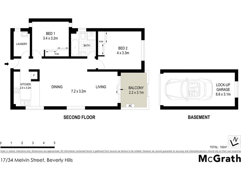 17/34 Melvin Street, Beverly Hills NSW 2209 Floorplan