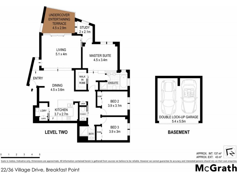 22/36 Village Drive, Breakfast Point NSW 2137 Floorplan