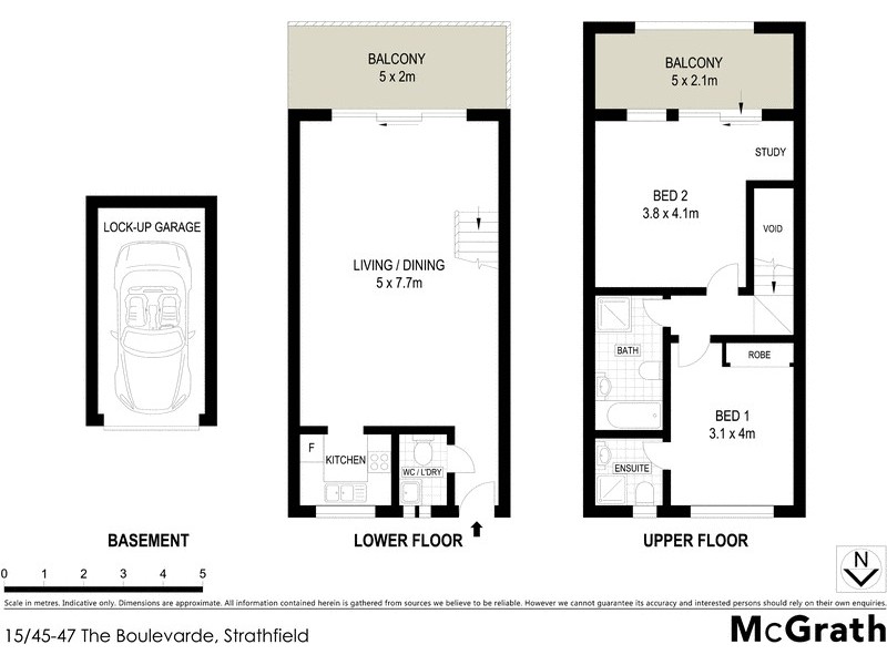 15/45 The Boulevarde, Strathfield NSW 2135 Floorplan