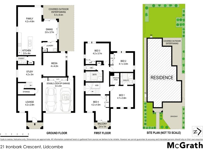21 Ironbark Crescent, Lidcombe NSW 2141 Floorplan