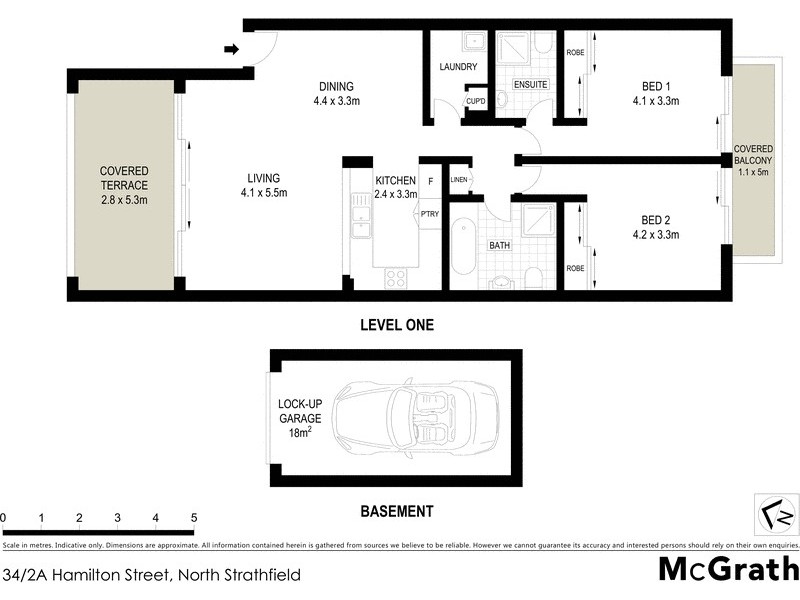 34/2A Hamilton Street East, North Strathfield NSW 2137 Floorplan
