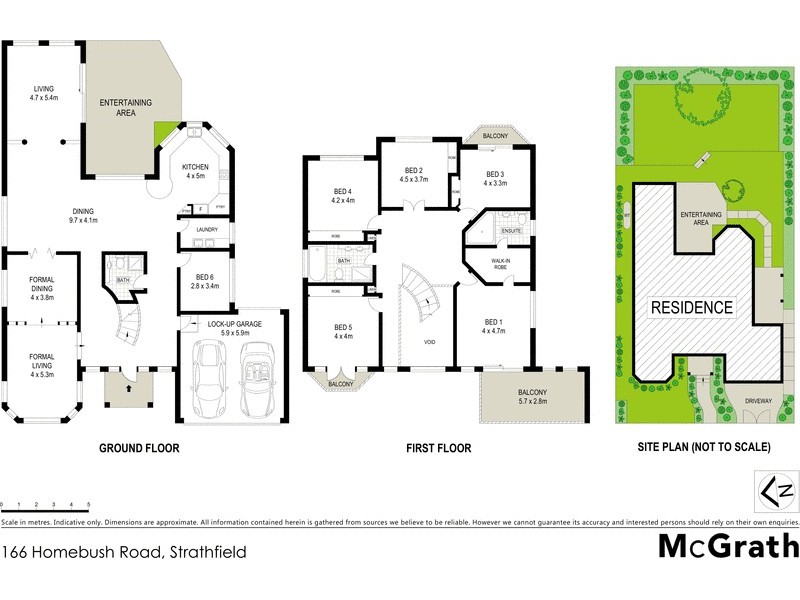 166 Homebush Road, Strathfield NSW 2135 Floorplan