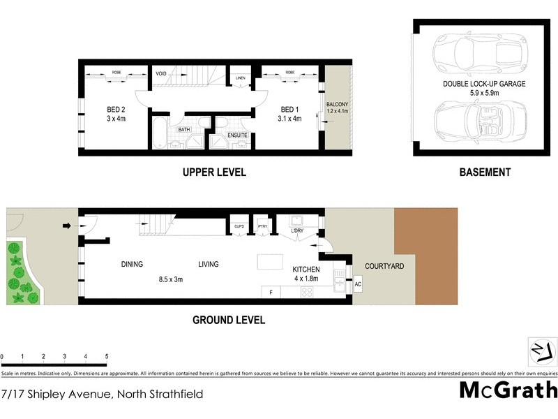 7/17 Shipley Avenue, North Strathfield NSW 2137 Floorplan