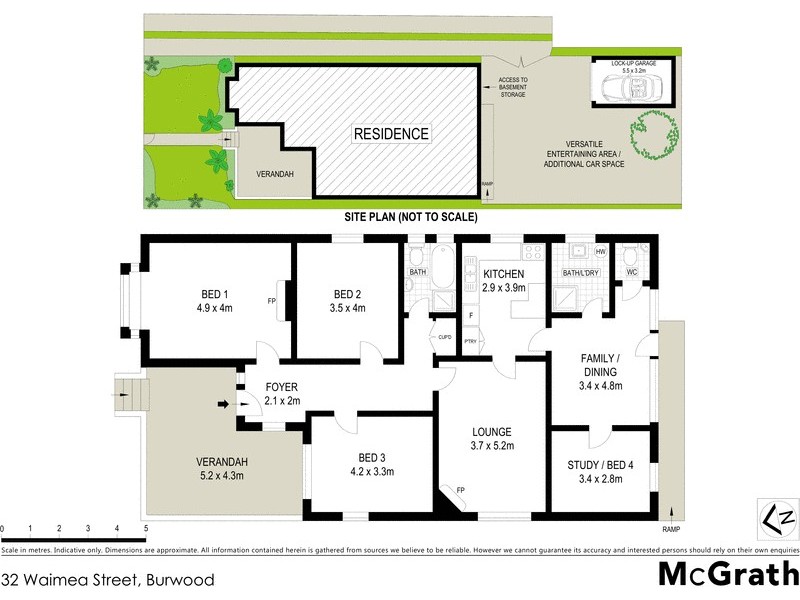 32 Waimea Street, Burwood NSW 2134 Floorplan