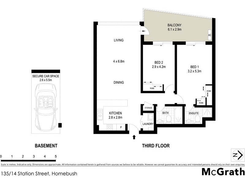 135/14 Station Street, Homebush NSW 2140 Floorplan