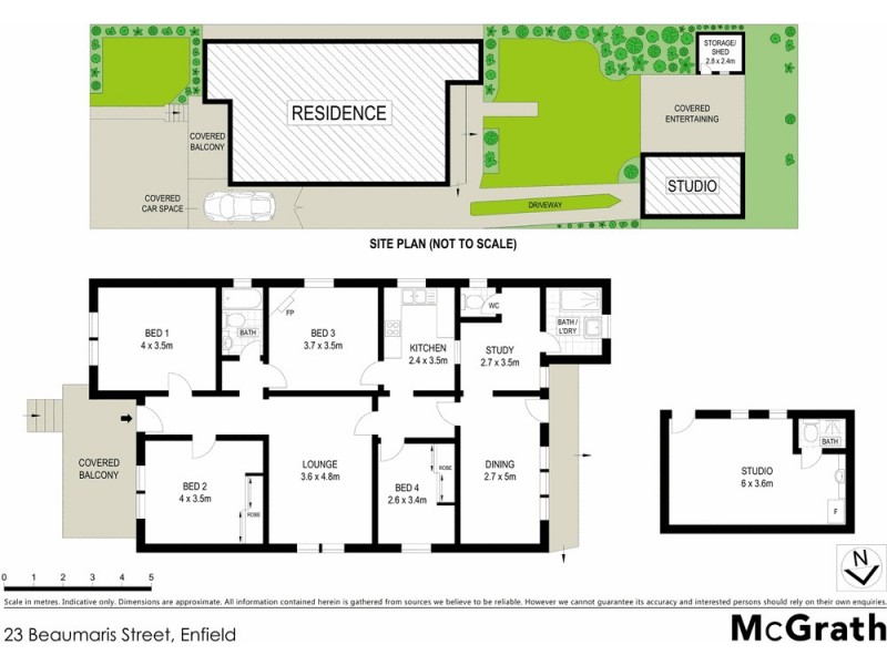 23 Beaumaris Street, Enfield NSW 2136 Floorplan