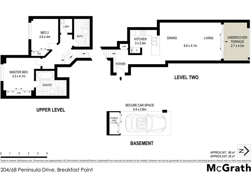 204/68 Peninsula Drive, Breakfast Point NSW 2137 Floorplan