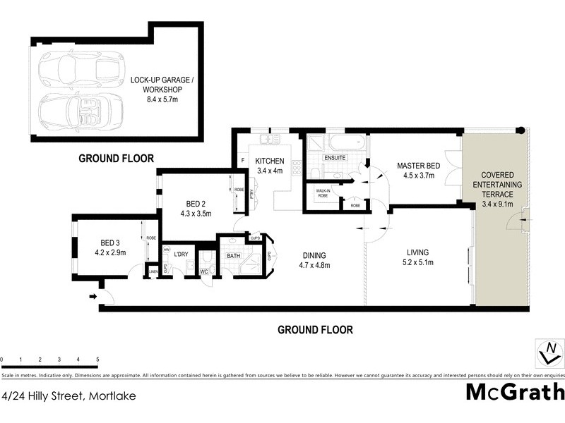 4/24 Hilly Street, Mortlake NSW 2137 Floorplan