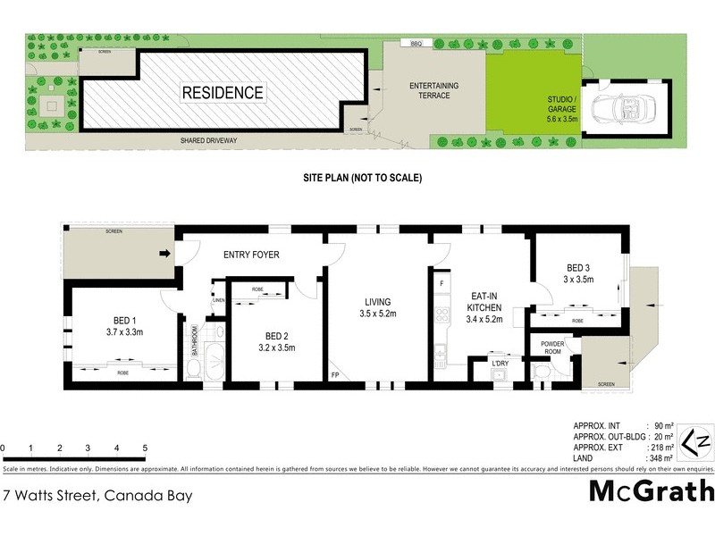 7 Watts Street, Canada Bay NSW 2046 Floorplan