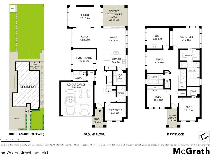 66 Water Street, Belfield NSW 2191 Floorplan