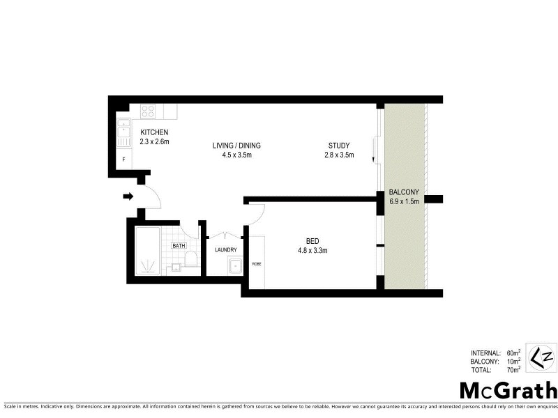 210/39 Cooper Street, Strathfield NSW 2135 Floorplan