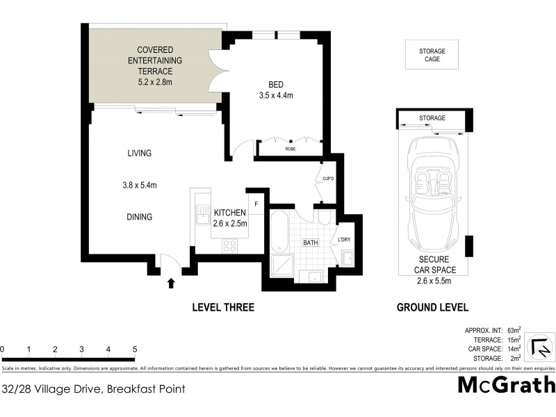 32/28 Village Drive, Breakfast Point NSW 2137 Floorplan