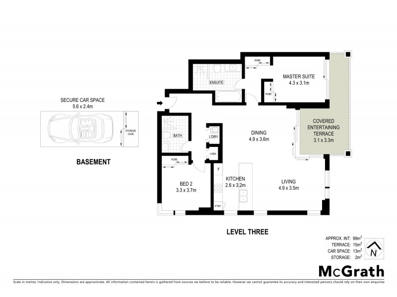 316/50 Peninsula Drive, Breakfast Point NSW 2137 Floorplan