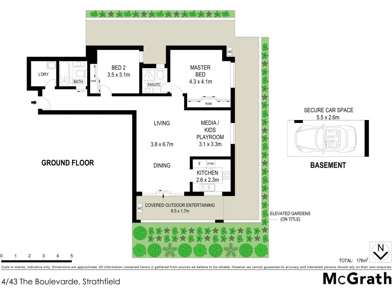 4/43 The Boulevarde, Strathfield NSW 2135 Floorplan