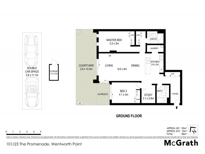 101/23 The Promenade, Wentworth Point NSW 2127 Floorplan