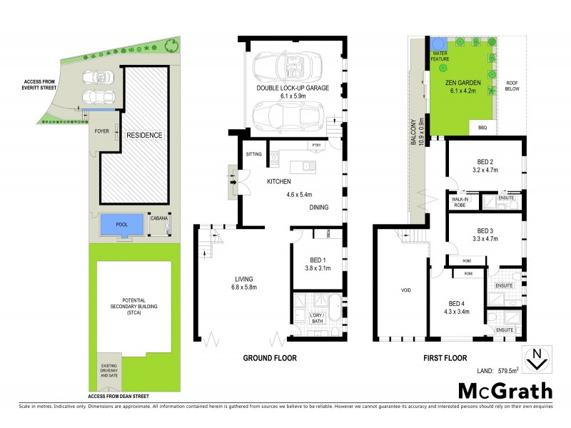 6 Everitt Place, Strathfield South NSW 2136 Floorplan