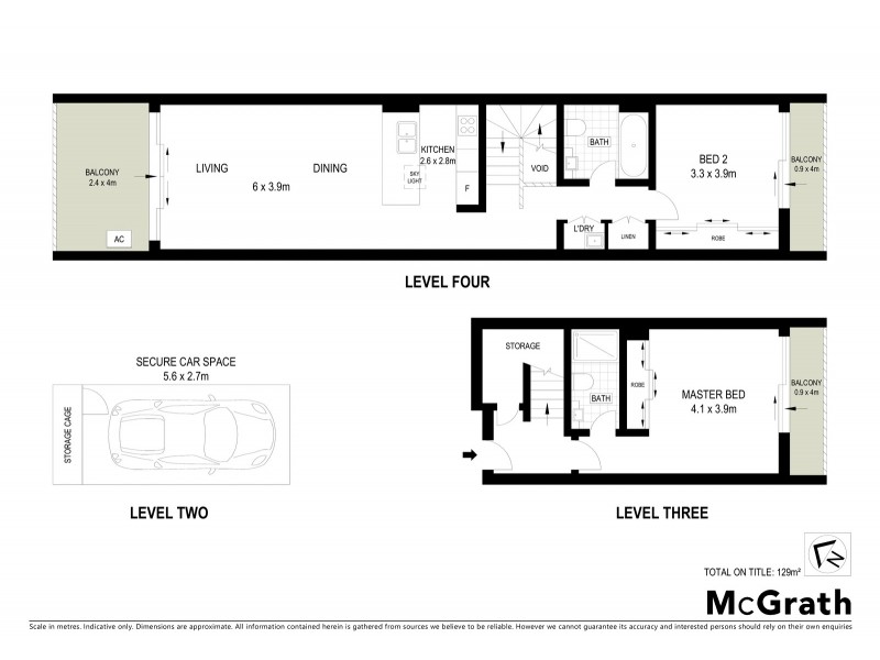 328/23 Savona Drive, Wentworth Point NSW 2127 Floorplan