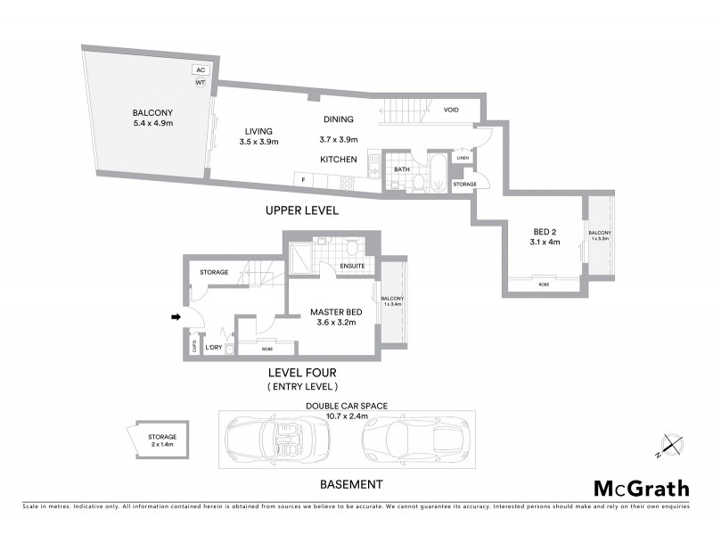429/8 Stromboli Strait, Wentworth Point NSW 2127 Floorplan
