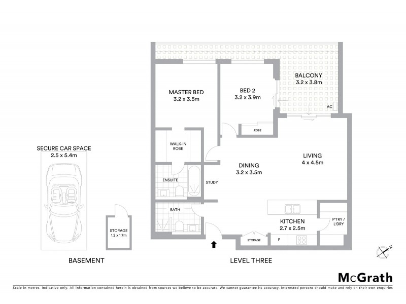301/8 Marine Parade, Wentworth Point NSW 2127 Floorplan