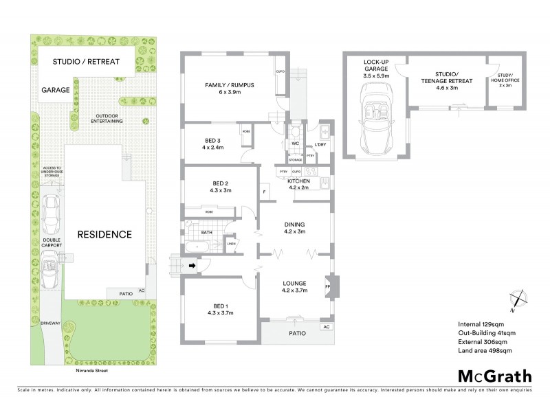 34 Nirranda Street, Concord West NSW 2138 Floorplan