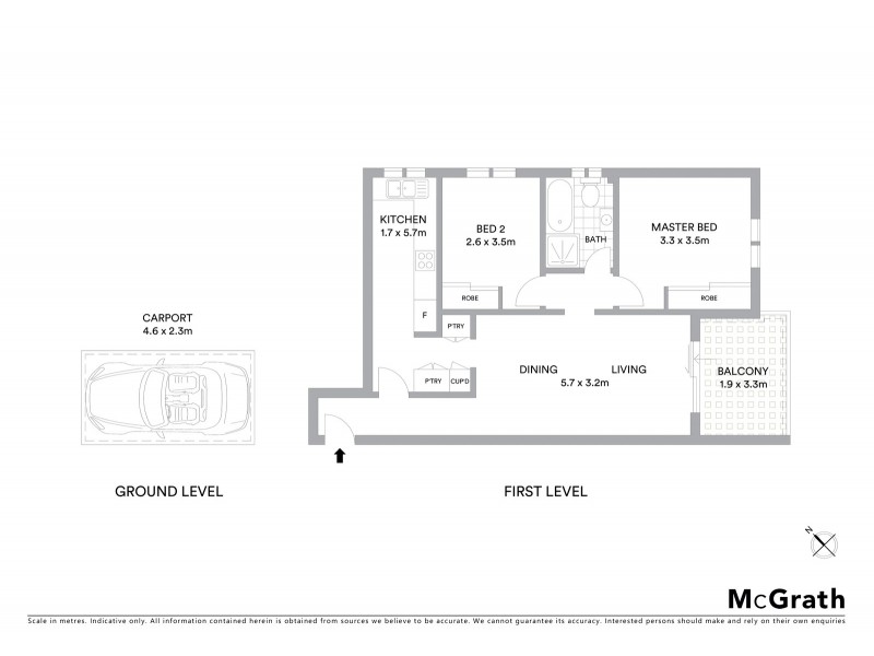 9/1 Evelyn Avenue, Concord NSW 2137 Floorplan