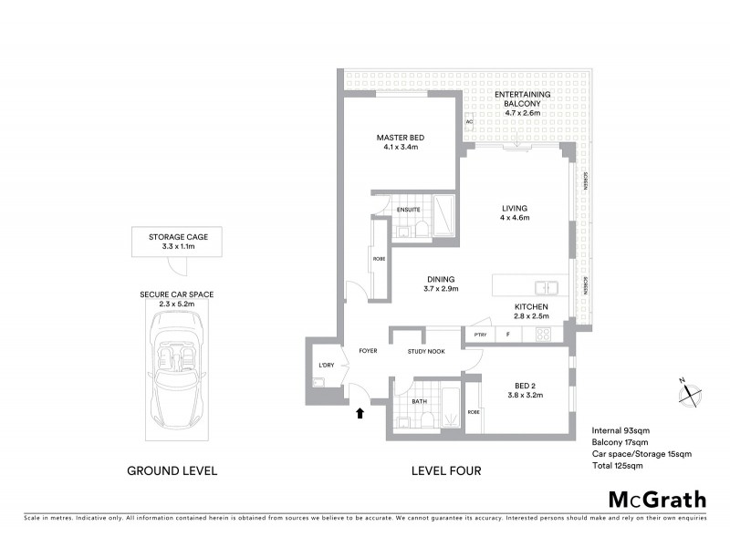 407/7 Stromboli Strait, Wentworth Point NSW 2127 Floorplan