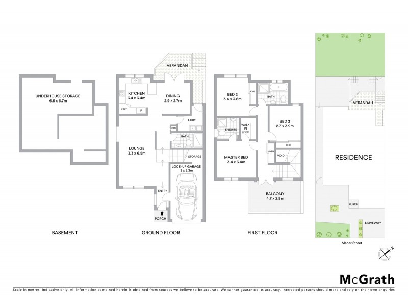1/25 Maher Street, Hurstville NSW 2220 Floorplan
