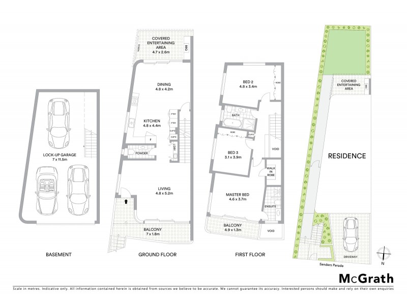 32A Sanders Parade, Concord NSW 2137 Floorplan