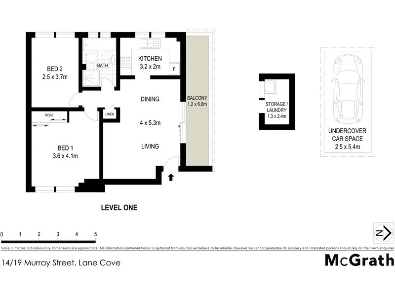 14/19 Murray Street, Lane Cove NSW 2066 Floorplan