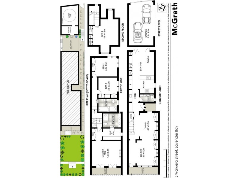 5 Waiwera Street, Mcmahons Point NSW 2060 Floorplan