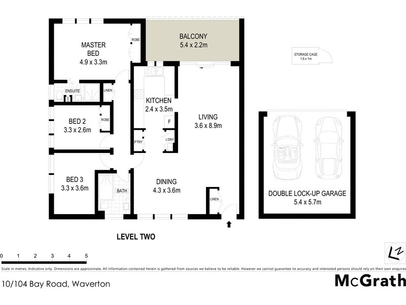 10/104 Bay Road, Waverton NSW 2060 Floorplan