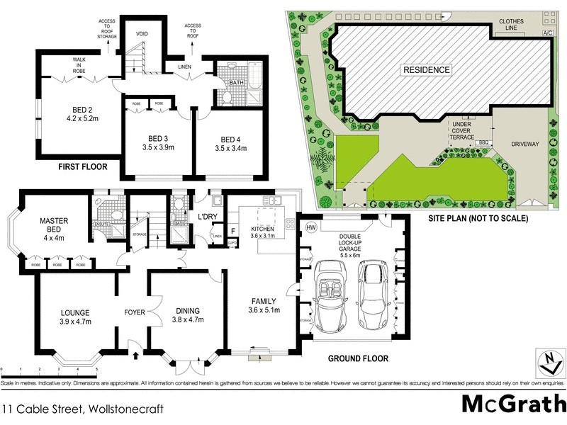 11 Cable Street, Wollstonecraft NSW 2065 Floorplan