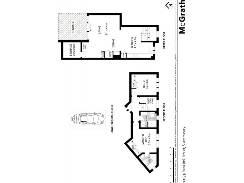 12/39 Rosalind Street, Cammeray NSW 2062 Floorplan