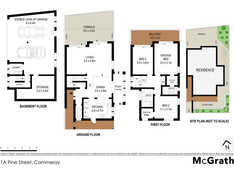 1A Pine Street, Cammeray NSW 2062 Floorplan