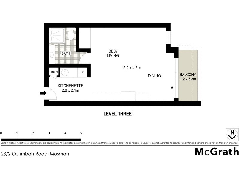 23/2 Ourimbah Road, Mosman NSW 2088 Floorplan