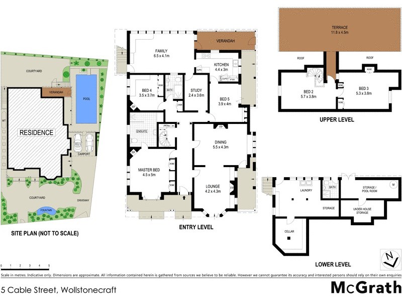 5 Cable Street, Wollstonecraft NSW 2065 Floorplan