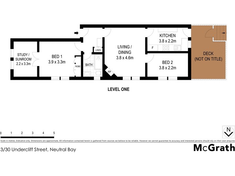 3/30 Undercliff Street, Neutral Bay NSW 2089 Floorplan