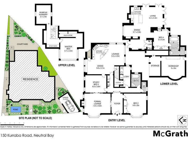 150 Kurraba Road, Neutral Bay NSW 2089 Floorplan