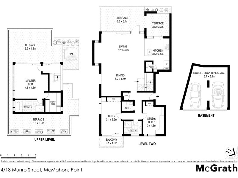 4/18 Munro Street, Mcmahons Point NSW 2060 Floorplan