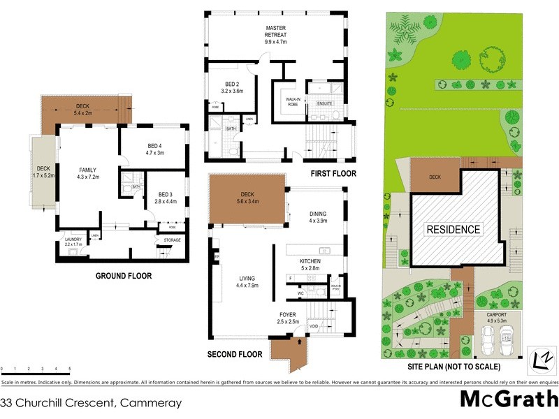 33 Churchill Crescent, Cammeray NSW 2062 Floorplan