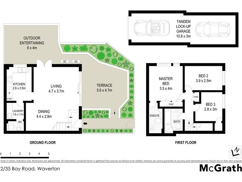 2/35 Bay Road, Waverton NSW 2060 Floorplan