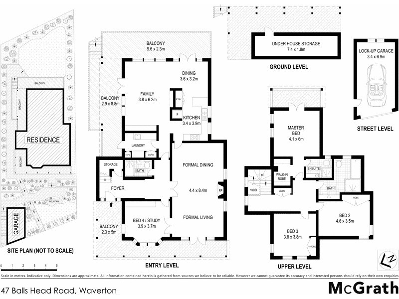 47 Balls Head Road, Waverton NSW 2060 Floorplan