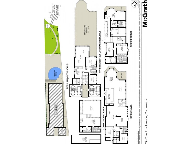 2A Cowdroy Avenue, Cammeray NSW 2062 Floorplan