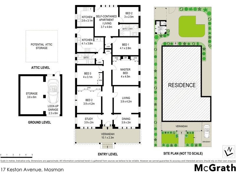 17 Keston Avenue, Mosman NSW 2088 Floorplan