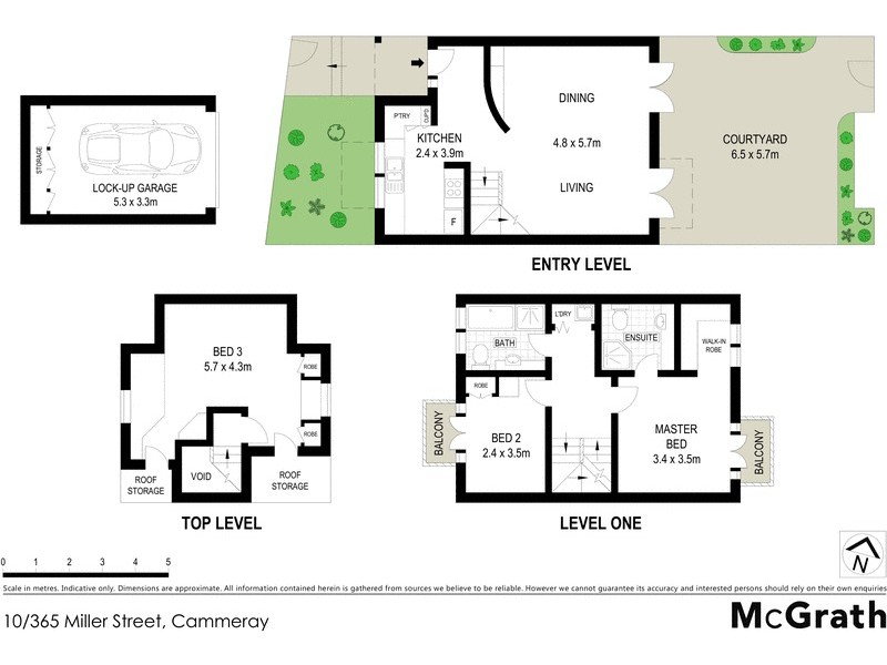 10/365 Miller Street, Cammeray NSW 2062 Floorplan